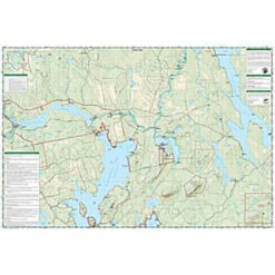 National Geographic Allagsh Wilderness Waterway South Map -KAYAKK Water Shop 401 3