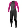 O'Neill Women's Reactor II 3/2MM Back-Zip Full Wetsuit -KAYAKK Water Shop 5042 Blackberry