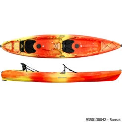 Perception Tribe 13.5 Sit-on-Top Tandem Kayak -KAYAKK Water Shop 9350130042 19 20 Tribe135 Sunset TopSideTxt