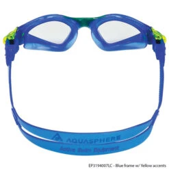 Aqua Sphere Kayenne Jr. Clear Lens Swim Goggle 20 Aqua Sphere Kayenne Jr. Clear Lens Swim Goggle -KAYAKK Water Shop AquaSphere USDEP3194007LC BlueYellow4TXT