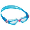 Aqua Sphere Kayenne Jr. Clear Lens Swim Goggle -KAYAKK Water Shop AquaSphere USDEP3194302LC TurquoisePink5NoTXT