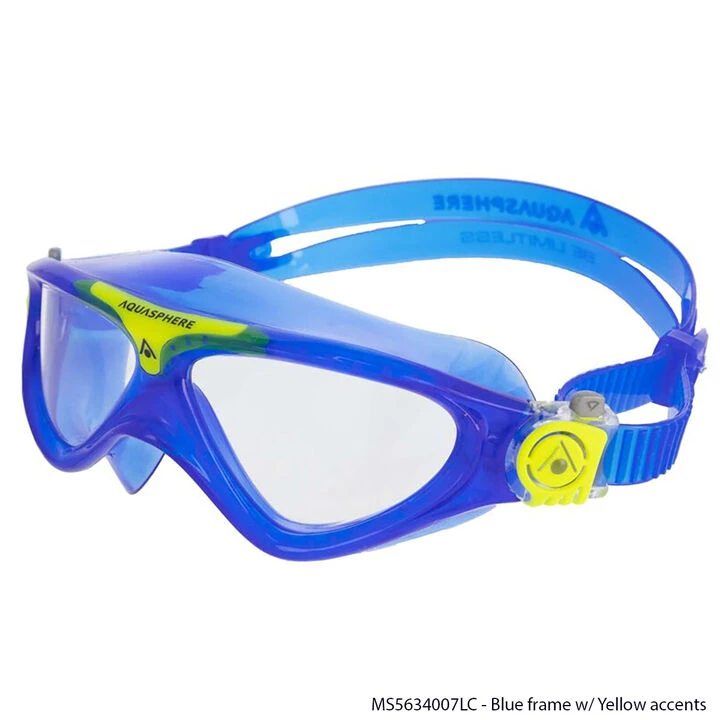 Aqua Sphere Vista Jr. Clear Lens Swim Mask 4 Aqua Sphere Vista Jr. Clear Lens Swim Mask - Image 2