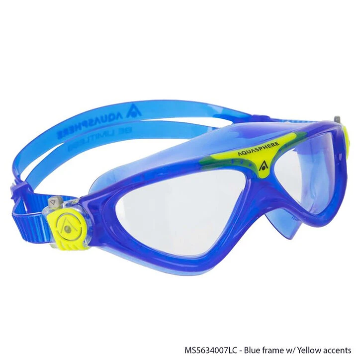 Aqua Sphere Vista Jr. Clear Lens Swim Mask 6 Aqua Sphere Vista Jr. Clear Lens Swim Mask - Image 4