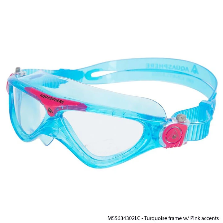 Aqua Sphere Vista Jr. Clear Lens Swim Mask 8 Aqua Sphere Vista Jr. Clear Lens Swim Mask - Image 6