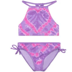 Limeapple Girl's Catalina Printed Tankini Swimsuit, 2-Piece