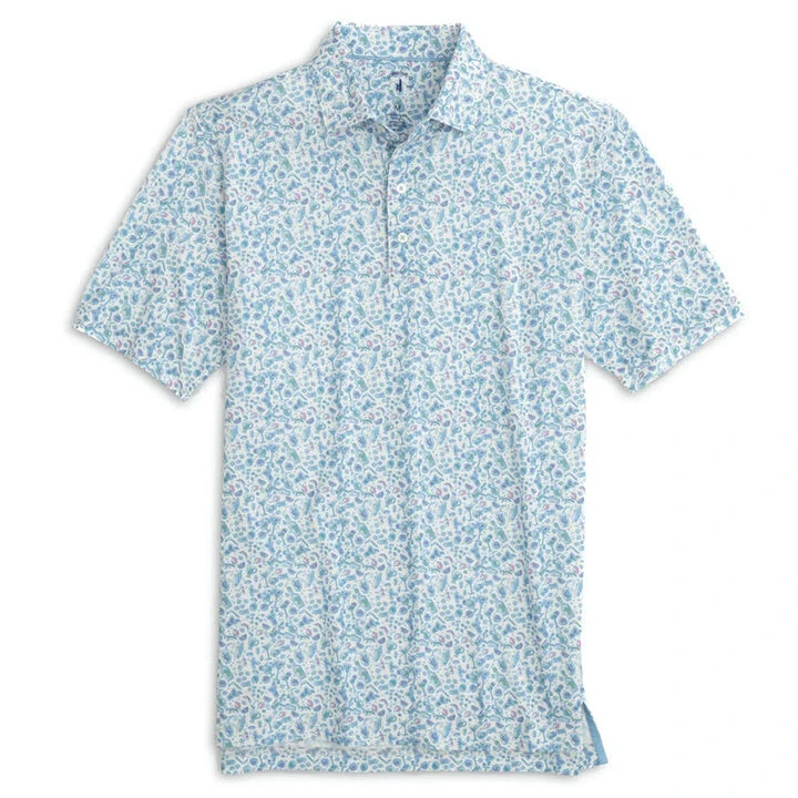 Johnnie-O Men's Hendrick Printed Short-Sleeve Polo Shirt 3 Johnnie-O Men's Hendrick Printed Short-Sleeve Polo Shirt