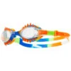 TYR Swimple Spikes Tie-Dye Kids' Swim Goggle -KAYAKK Water Shop LGSPKTD698 ClearOrangeBlue