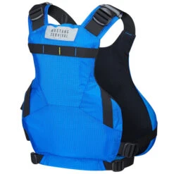 Mustang Survival Cascade Foam Vest PFD -KAYAKK Water Shop MustangSurvival MUSMV706102 862 BombayBlue 3backside