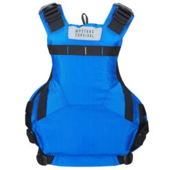 Mustang Survival Cascade Foam Vest PFD -KAYAKK Water Shop MustangSurvival MUSMV706102 862 BombayBlue 4back