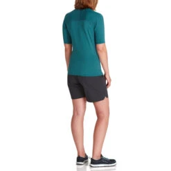 NRS Women's Rashguard Short-Sleeve Shirt -KAYAKK Water Shop NRS 10020.08 Mediterranea4