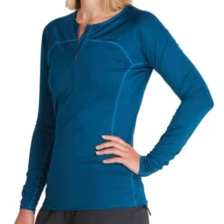 NRS Women's Rashguard Long-Sleeve Shirt -KAYAKK Water Shop NRS 10021.07 Poseidon5
