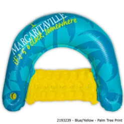O'Brien Margaritaville 5 O'Clock Sit And Sip Float 9 O'Brien Margaritaville 5 O'Clock Sit And Sip Float -KAYAKK Water Shop OBrien OBR2193239 BlueYellow 1floattop Txt