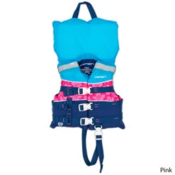 O'Brien Child Nylon Life Jacket W/ Collar PFD -KAYAKK Water Shop OBrien OBR2231732 Pink Txt