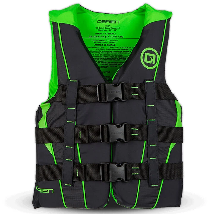 O'Brien Teen Nylon Life Jacket PFD 4 O'Brien Teen Nylon Life Jacket PFD - Image 2