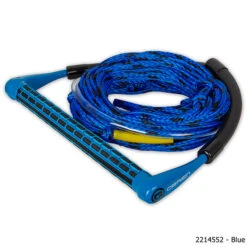 O'Brien 4-Section Poly-E Wakeboard Rope & Handle Combo -KAYAKK Water Shop Obrien OBR2214552 Blue Txt