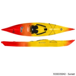 Perception Prodigy XS Kayak -KAYAKK Water Shop PR 17 18 Prodigy XS Sunset Orange Top Side 9330335042Txt