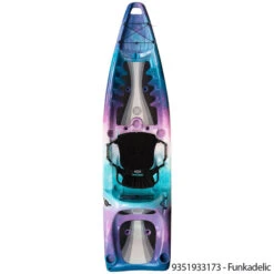 Perception Hangtime 11.0 Sit-on-Top Kayak -KAYAKK Water Shop Perception PER9351933173 Funkadelic Txt