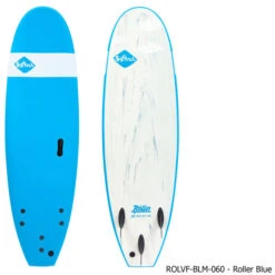 Softech Roller 6' 0" Handshaped Surfboard -KAYAKK Water Shop ROLVF BLM 060 RollerBlueTxt
