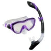 U.S. Divers Diva LX II Mask And Snorkel Combo -KAYAKK Water Shop SC1790501 DivaIILX Combo Purple Black 01