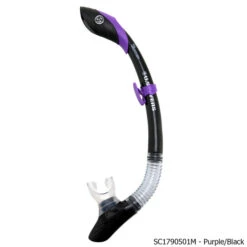 U.S. Divers Diva LX II Mask And Snorkel Combo -KAYAKK Water Shop SC1790501 DivaIILX Combo Purple Black 03Txt