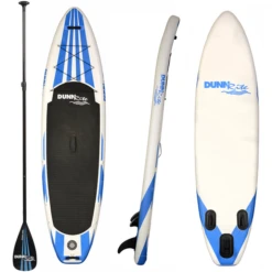 Dunn-Rite White With Blue 11' 0" Inflatable SUP