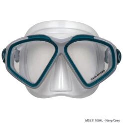 U.S. Divers Cozumel TX Snorkeling Mask -KAYAKK Water Shop USDivers USDMS5311004L NavyGrey2TXT