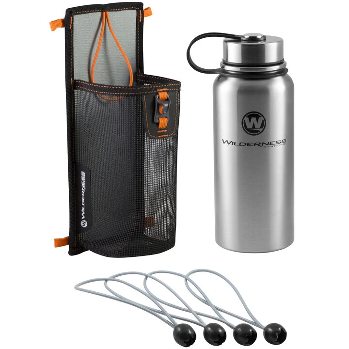 Wilderness Systems Mesh Storage Sleeve & Water Bottle Kit