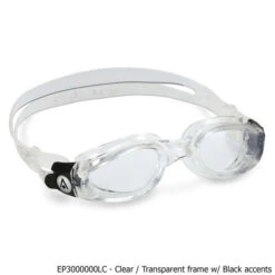 Aqua Sphere Kaiman Clear Lens Swim Goggle -KAYAKK Water Shop ep3000000lc 4Txt
