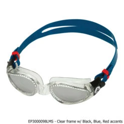 Aqua Sphere Kaiman Silver Titanium Mirrored Lens Swim Goggle -KAYAKK Water Shop ep3000098lms 2Txt