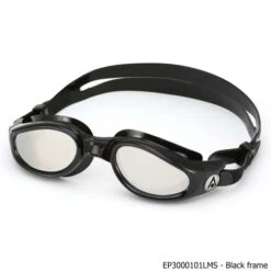 Aqua Sphere Kaiman Silver Titanium Mirrored Lens Swim Goggle -KAYAKK Water Shop ep3000101lms 2Txt