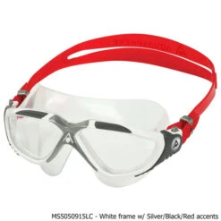 Aqua Sphere Vista Clear Lens Swim Mask -KAYAKK Water Shop ms5050915lc 2Txt